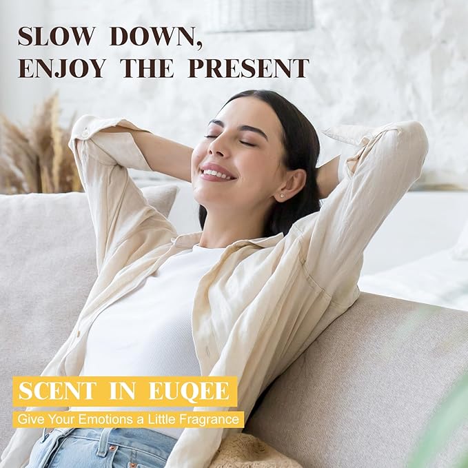 EUQEE White Musk Fragrance Oils for Home Aromatherapy, Premium White Musk Essential Oil with Glass Dropper for Diffusers, Candle & Soap Making, Bath Bombs (2.02 Fl oz/60 ml)