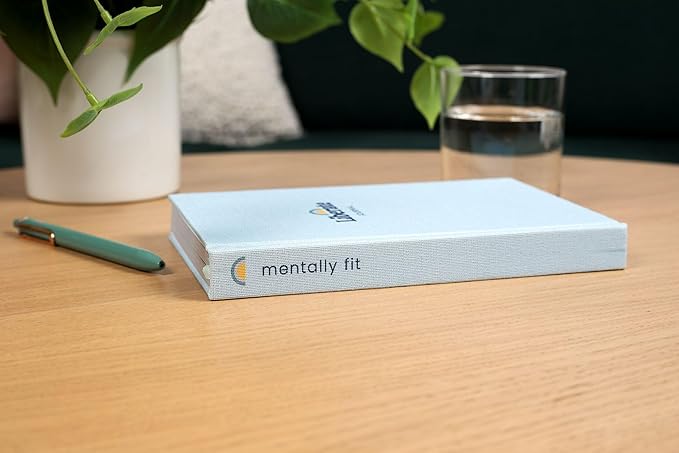 Liberate Mental Fitness Journal – Guided Gratitude Journal for Self-Care & Reflection with Prompts - Undated 6-Month Daily Journal – As Seen on Shark Tank