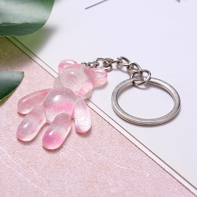 Pocket Bear Hug Anxiety Relief Gifts for Friend Mental Health Positivity Gift Autism Fidget Gift Stress Relief Gifts for Her Comforting Present for Son Daughter Back to School Light Pink