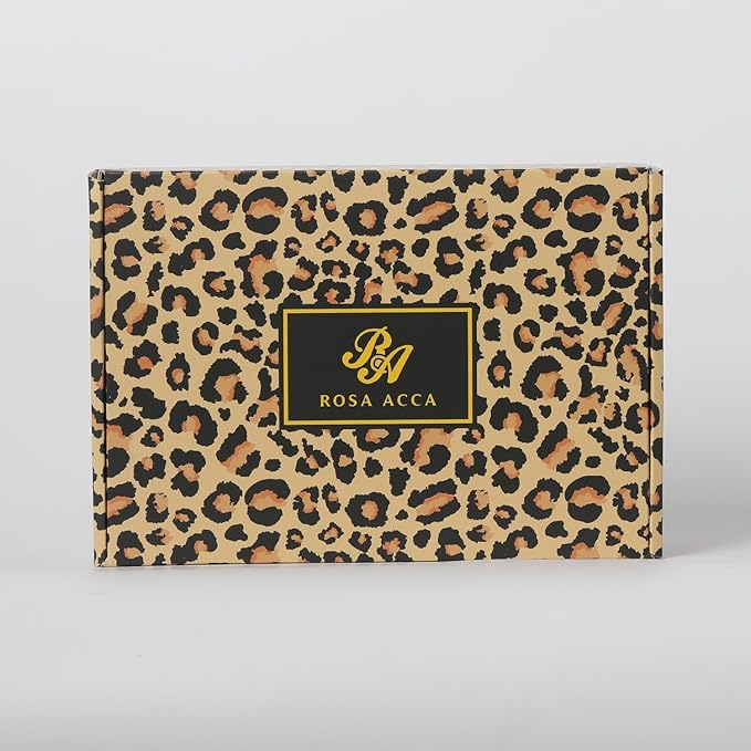 Leopard 32 Pcs Facial Skin Care Set, Spa & Self-Care Gifts, Bath and Body Gifts for Women, Lip Oil, Face Sheet Mask, Bath Oil, Hyaluronic Acid, Birthday, Christmas, Valentines