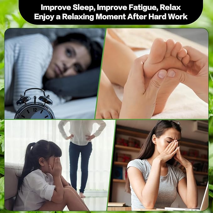 50 Pack Foot Pads, Ginger Oil Bamboo Charcoal, Foot Care Patch Message Deep Cleansing for Stress Relief, Better Rest, Feet Health Patches, Relaxing Muscles