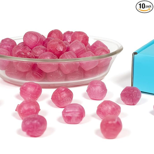 Andy Anand Sugar Free Elderberry Hard Candy, - Boiled in Copper Kettle for that unique taste, Flown from Europe 25 Pcs - Sugar & Aspartame Free - Naturally Flavored & Sweetened - Non-GMO, Gluten Free, Keto & Diabetic Friendly