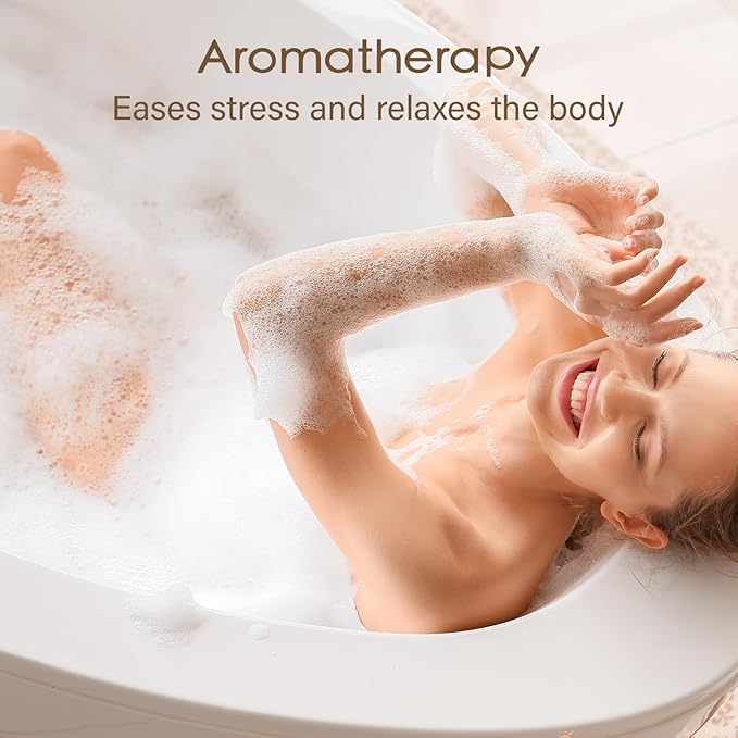 Epsom Bath Salts for Women Relaxing 6PCS Bath Salts Gift Set for Mom with Essential Oils for Bath Gifts on Birthday Mother's Day Christmas Lavender Eucalyptus Rose Lemon Tea Tree Peppermint