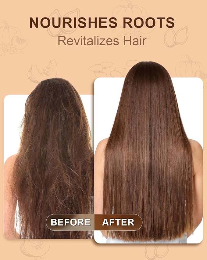 Cold-Pressed Pumpkin Seed Oil for Hair, Glass Bottle, 100% Pure & Natural Carrier, Massage Oils, Unrefined, 16 Fl Oz with Pump, Pumpkin Oil for Skin, Face, Nails, Body Moisturizer, Hexane-Free