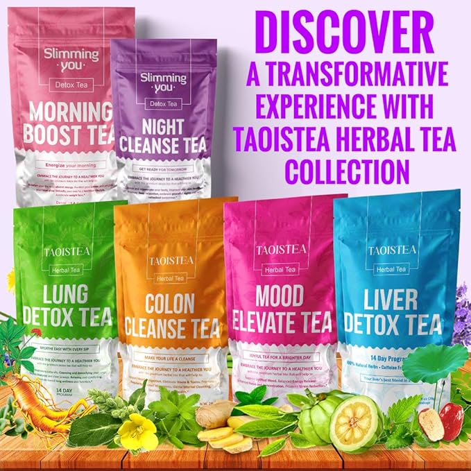 Detox Tea Night Cleanse Tea (2 Pack) - Herbal Tea Detox Cleanse for Weight Loss, Colon Cleanse and Digestive Health, All Natural, Vegan, Non GMO (14 Bags)