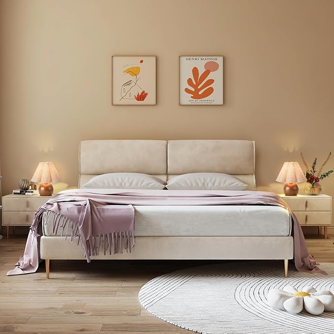 Farmhouse Cute Small Table Lamp, Wood Grain Vintage Table Lamps for Bedroom Nightstand, Cute Mini Bedside Small Table Lamps for Small Spaces with Scalloped Shade for Kitchen Counter, Bookshelf