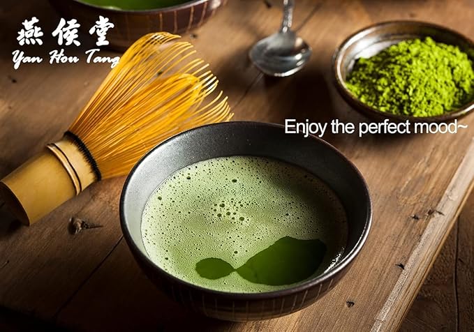 EILIN Organic Matcha Green Tea Powder - 113Gram 4OZ BIO Certified Japanese Culinary Grade for Baking Lattes Smoothies Ice Cream