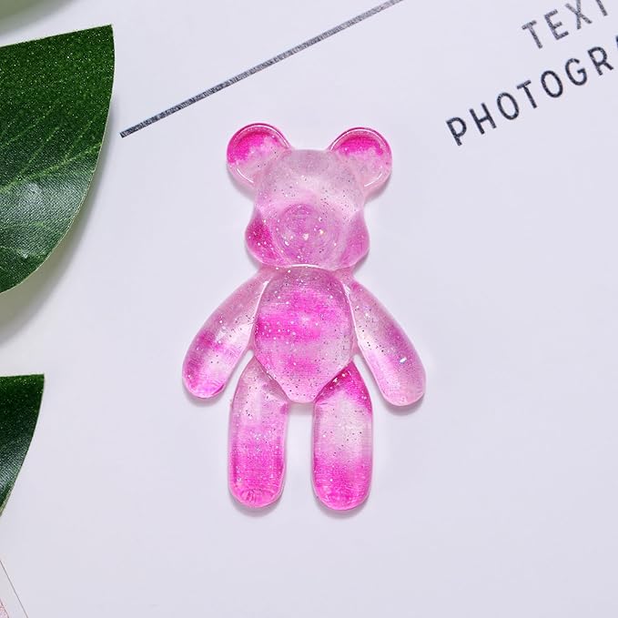 Pocket Bear Hug, Anxiety Relief Gifts for Men Women, Mental Health Positivity Gift, Autism Fidget Gifts, Stress Relief Gift for Her, Back to School Reminder of Comfort, Galaxy Pink