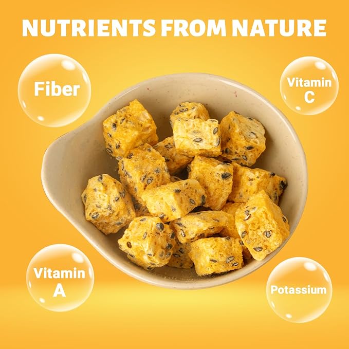 DARLAC FARMS Freeze Dried Passion Fruit Cubes, 2 Oz Pack 1, No Sugar Added, Healthy Fruit Snacks for Kids, Adults & All Ages, Premium Organic Crispy Crunchy Snacks, Tea, Baking, Smoothie, Yogurt, 2 Oz