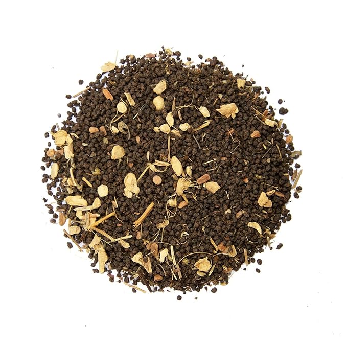 Octavius Ayur Chai Nature Care Tea | 250g Jar | Exotic Indian Ayurvedic Herbal Blend | Wellness & Immunity Boosting Tea | Caffeine-Free Herbal Tea