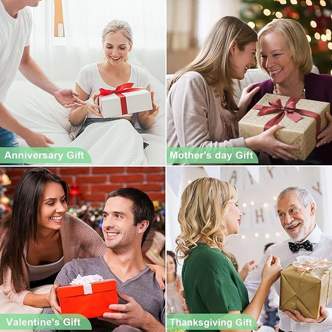 Christmas Scented Candles Gifts for Women, 12 Pack 2.5 oz Natural Soy Wax Aromatherapy Candles Gift Set for Home, Mother's Day,Christmas,Birthday,Valentine's Day