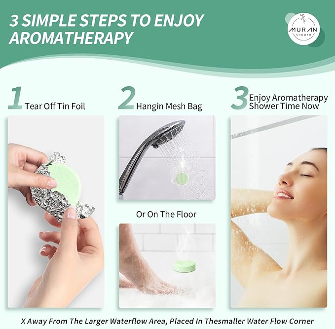 Shower Steamers Aromatherapy 15-Pack Shower Bombs Gifts for Wife, Organic Menthol & Eucalyptus for Shower Natural Essential Oil, Birthday Day Gifts for Wife Her Him Women Men Bath Stress Relief