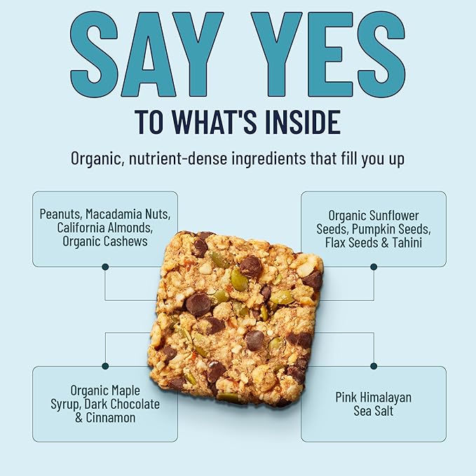 The YES Bar Peanut Butter Dark Chocolate – Plant Based Protein, Decadent Snack Bar – Vegan, Gluten Free, Dairy Free, Low Sugar, Healthy Snack, Breakfast, Low Carb, Keto Friendly (Pack of 6)