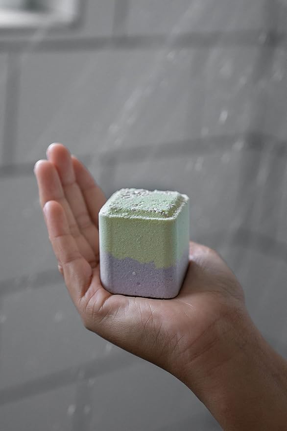 November Birthstone Topaz 3 Piece Gift Set All Natural Bar Soap, Bath Bomb, Shower Steamer Made in USA Palm Oil Free