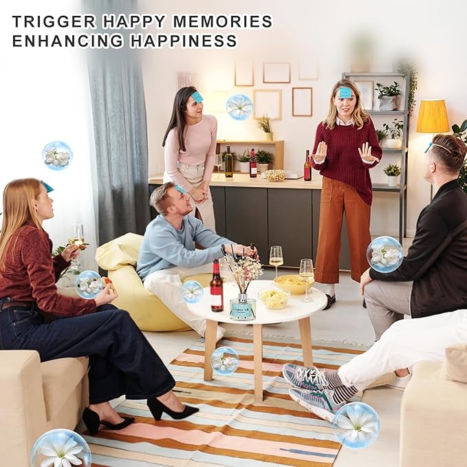 L'odeur Vill Reed Diffuser Set, 6.7 oz(200ml) White Jasmine Scented Diffuser with 6 Oil Diffuser Sticks, Home Fragrance Essential Oil Reed Diffuser for Home Large Rooms Bathroom Shelf Decor