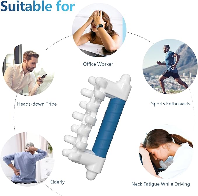 Fascia Massage Tool Blaster for Cellulite,Handheld Myofascial Release Tool for Deep Tissue Massage,Trigger Point Massage Tool for Manual Massage of Neck & Back