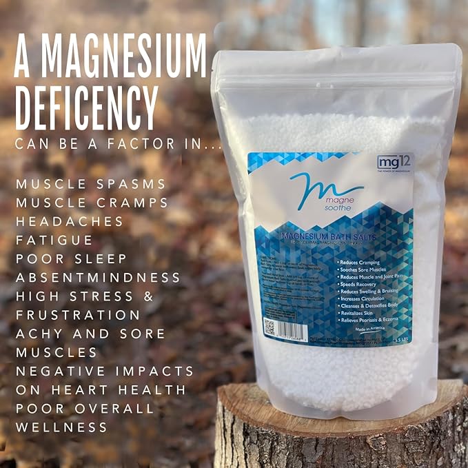 5.5lb MagneSoothe Magnesium Bath Salt