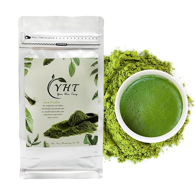 EILIN Organic Matcha Green Tea Powder - 113Gram 4OZ BIO Certified Japanese Culinary Grade for Baking Lattes Smoothies Ice Cream