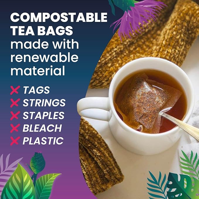 Cederberg Tea Company Organic Milk Thistle Tea — 30 Tea Bags | Organic Herbal Tea From Single Origin | Eco-Friendly Tea Bags | Non-GMO Caffeine Free Tea With Zero Sugar