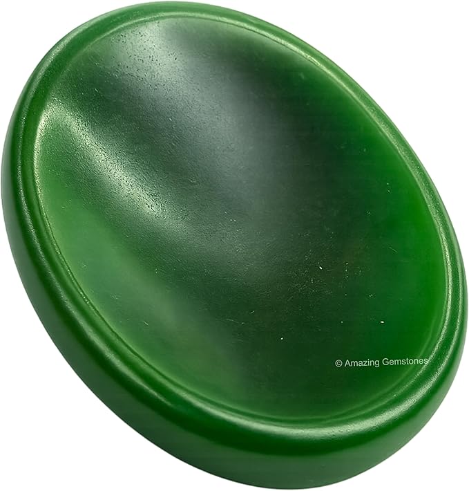 Amazing Gemstone Green Jade Aventurine Worry Stone Crystals and Healing Stones - Worry for Stress Relief Gifts - Piedra Crystal Fidget for Meditation - Unique Stocking Stuffers and Birthday Gifts
