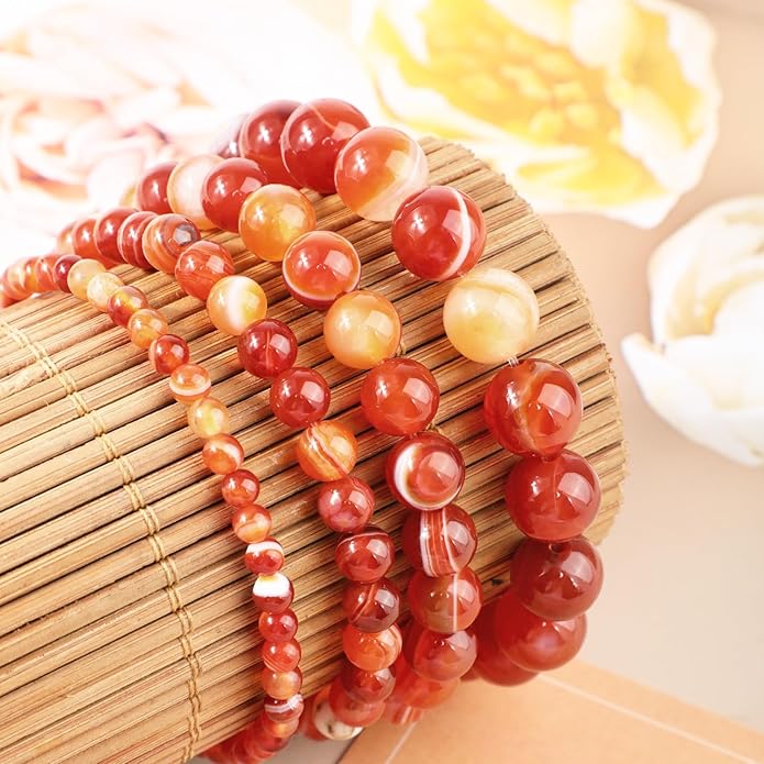 AD Beads 4mm6mm8mm10mm Handmade Bracelet - Natural Gemstone for Peace and Tranquility - Meditation, Yoga, Healing and Energy Gift for Unisex