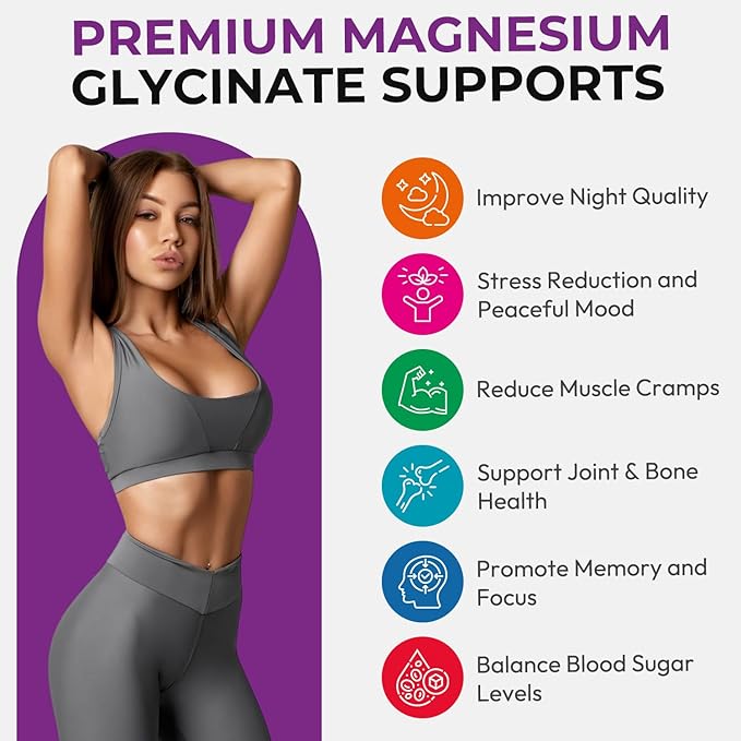 Magnesium Glycinate Gummies 600mg, Sugar Free Chewable Magnesium L-threonate Gummies for Men & Women, Supports Evening Routine & Inner Balance, No Melatonin, Gluten Free, Non GMO, Vegan