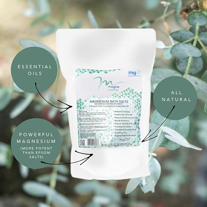 5.5lb MagneSoothe Eucalyptus Magnesium Bath Salt