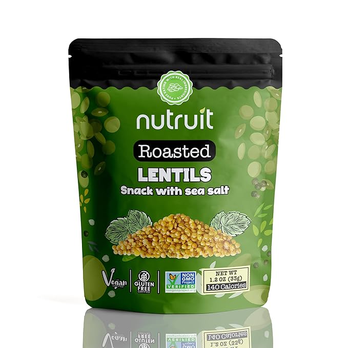 Nutruit Gourmet Healthy Snacks - 20 Pack MINI Variety Box - Vegan, Gluten Free, Non-GMO Bulk Snacks with No Added Sugar - Kosher, High Protein, High Fiber, Plant-Based Healthy Snack - 1.2oz Packs