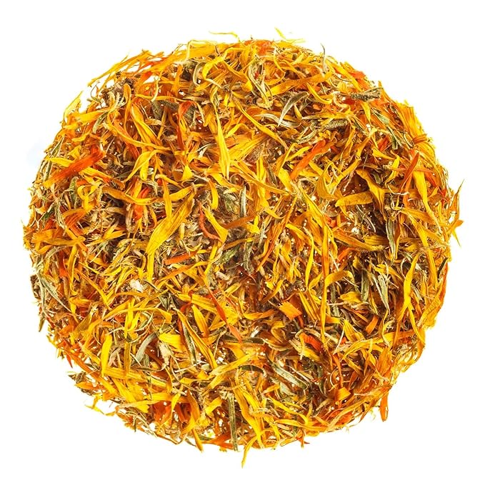 50 Bags Calendula Tea Dried Calendula Flowers Herb Herbal Tea - 50 Count 1.5 g Flower Herb
