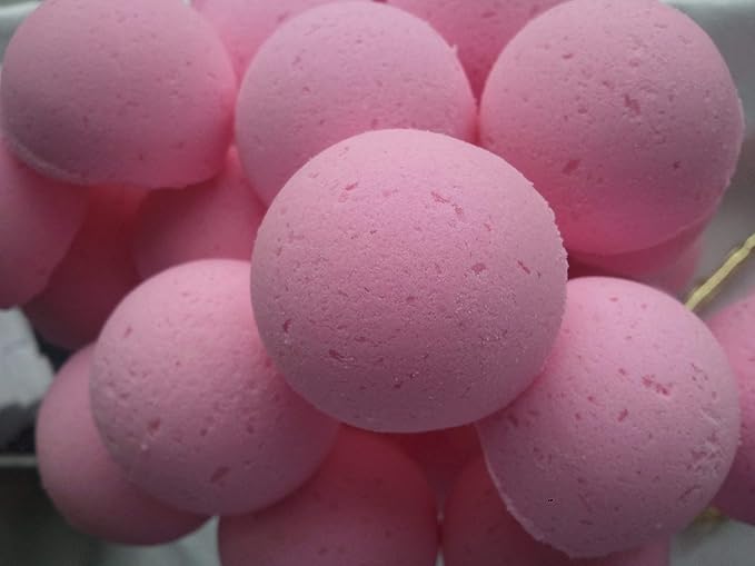Spa Pure Watermelon Bath Bombs: Made With Shea Butter, Ultra Moisturizing, Great for Dry Skin (14 Count) Pack of 1