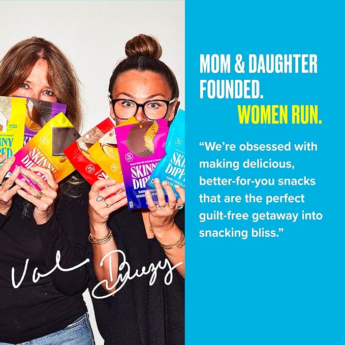 SkinnyDipped Snack Attack Minis Almond Variety Pack, Healthy Snack, Plant Protein, Gluten Free, 0.46 oz Mini Bags, Pack of 25