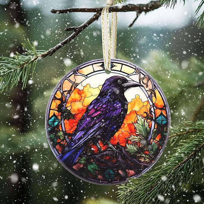 Christmas 2025 Ornaments, Christmas Ornament Gift, Holiday Keepsake, Stocking Stuffers, Gift Ideas - Wise Crow