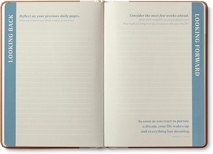 Compendium – Intention Every Day Guided Journal: A Daily Practice for Purpose and Clarity – A 5-Minute a Day Personal Growth Notebook – An Inspiring Daily Journal for Forming New Habits