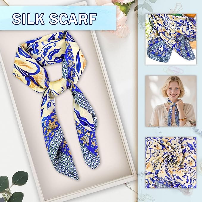 Birthday Gifts for Women Friendship Self Care Package Gifts for Women Get Well Soon Gift Baskets Relaxing Blanket Gifts Box for Sister Mom Wife Friend Her Fantasy Box (Blue)