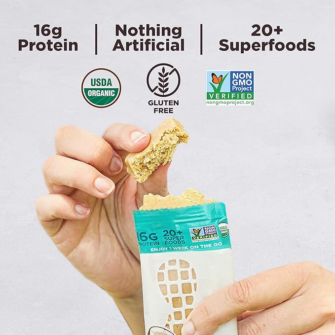 Perfect Bar Original Refrigerated Protein Bar, Coconut Peanut Butter, 2.5 Ounce Bar, 8 Count (Pack of 3)