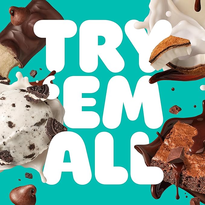 Built Bar, Puff Protein Bars, Cookie Dough Chunk Puff, 15g Protein Snacks, On-The-Go Bars, Only 160 Calories, 8g Sugar, Collagen, Not Gluten Free, 12 Count