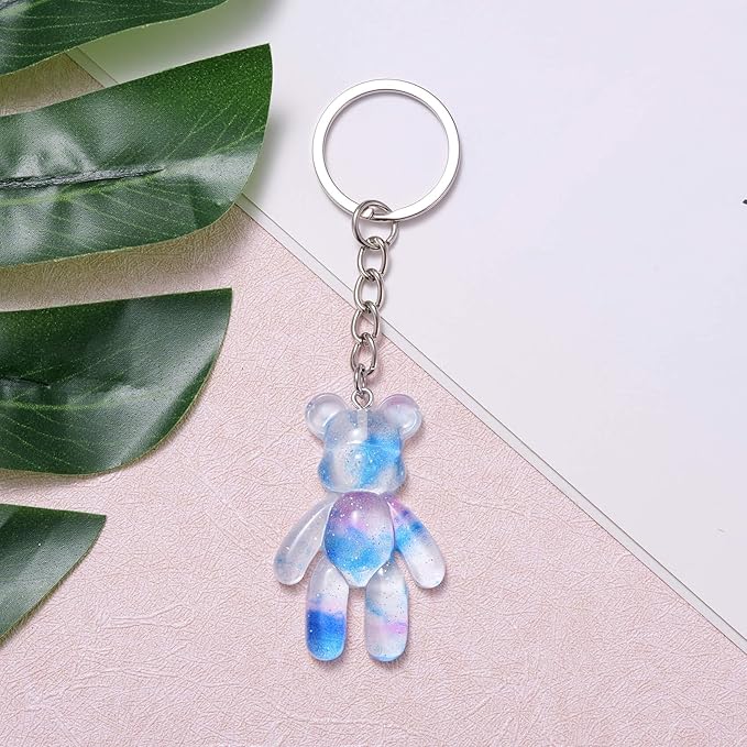 Pocket Bear Hug, Anxiety Relief Gifts for Women Men, Mental Health Positivity Gifts for Anxious Friend, Thinking of You Gift, Comforting Gift for Son Daughter Back to School, Light Blue