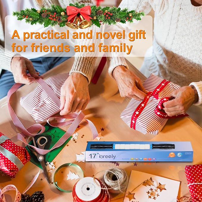 iGreely Portable Massage Roller Stick The Ultimate Muscle Roller 17 Inches Recommended by Physical Therapists Promotes Recovery Fast Relief for Cramps Soreness Tight Muscles-White