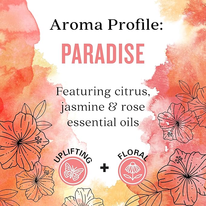 Aura Cacia Island Retreat Essential Oil Kit - Light Aroma, No Synthetic Fragrances