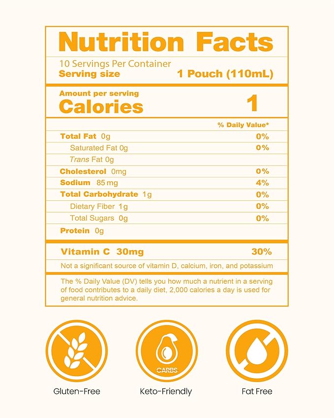 Jadamsun Konjac Jelly Juice (Mango, 10 pcs) - Delicious Low-Calorie Healthy Korean Snack, Drinkable Fruit Snack, Sugar-Free, Vegan, Gluten-Free