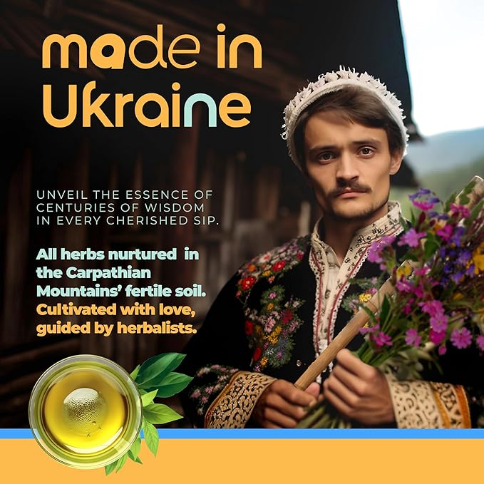 AprikaLife - Focus and Concentration Herbal Tea 100% Natural Herbal Tea Created by Herbalists - Yerba-Mate, Lemon Balm, Ginko Biloba, Thyme, Rosemary. Improves Attention & Energy – 60 Bags