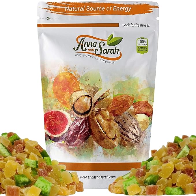 Anna and Sarah 2 Lbs Tropical Dried 6 Fruit Mix In Resealable Bag, 32 Oz