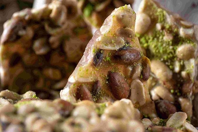 Andy Anand Sugar Free Old Fashioned Mixed Nut Brittle and Diabetic Friendly, All Natural and Delicious Divine Delectable, Sweetened with Isomalt, No Preservatives, Luxurious Gift for all Occasions (7 Oz)