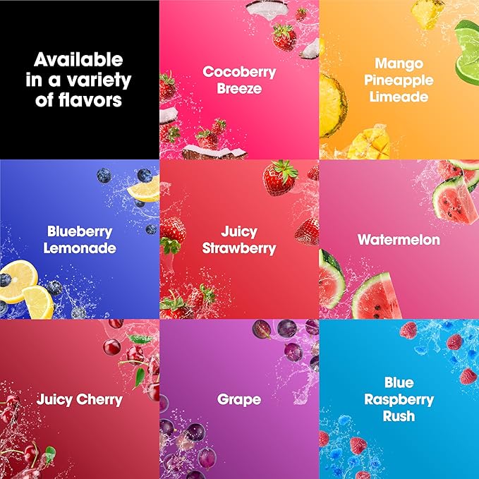 Optimum Nutrition Amino Energy Sparkling Hydration Drink, Electrolytes, Caffeine, Amino Acids, BCAAs, Sugar Free, Juicy Cherry, 12 Fl Oz, 12 Pack (Packaging May Vary)