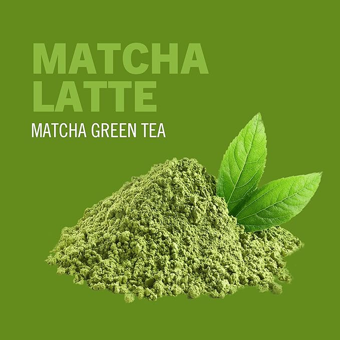 OM MUSHROOM SUPERFOOD Matcha Latte Blend Mushroom Powder, 8.47 Ounce Canister, 30 Servings, Green Tea, Lion's Mane, Reishi, Chaga, Turkey Tail, Focus & Stress Support Supplement