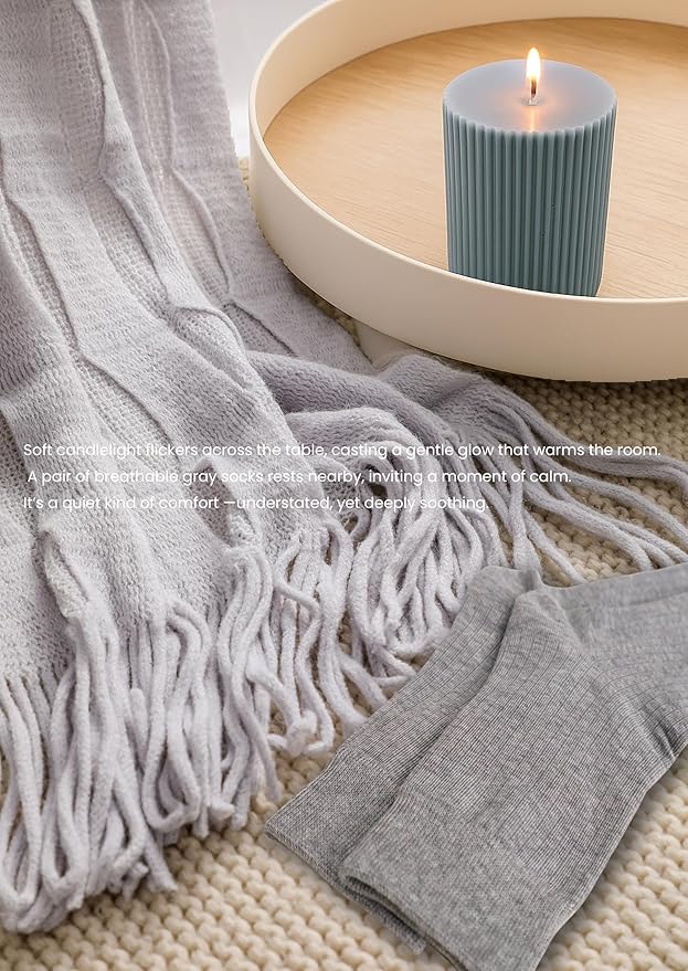 Get Well Soon Gift Basket for Women - Self Care Package - After Surgery, Sympathy Gift for Loss of Loved One, Thinking of You/Mothers Day/Grief/Bereavement/Miscarriage Gifts for Women (Light Gray)