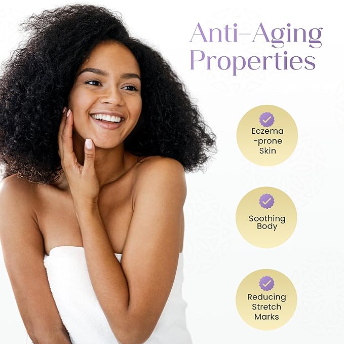 Shea Radiance Nourishing Body Cream with Colloidal Oatmeal | Hydrating Moisturizer for Sensitive Skin | Gentle Hydration with Long Lasting Moisture | Lavender Bliss 8 oz