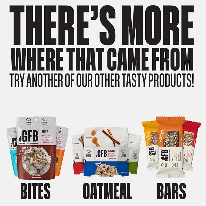 The GFB Cranberry Toasted Almond Protein Bars - Gluten Free, Plant Based, Non GMO, Sustainably Made – Ridiculously Tasty, Healthy, Vegan, Nutrition Snack Protein Bars, 2.05 oz (12 Count)