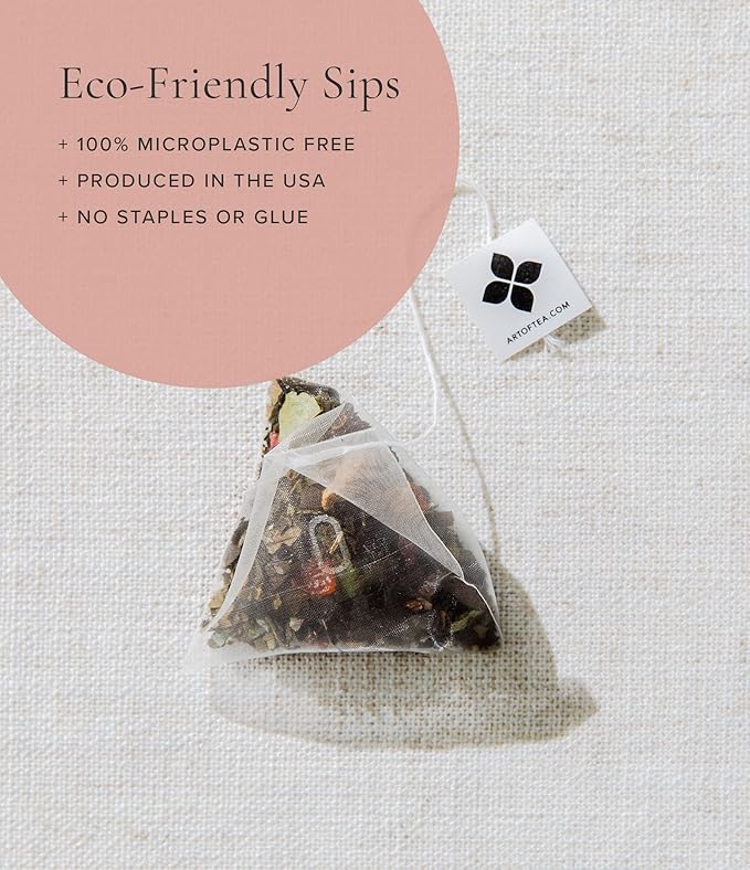 Art of Tea | Rose Black 2.5oz | Naturally Caffeinated Rose Tea | Artisan Loose Leaf Tea Tin