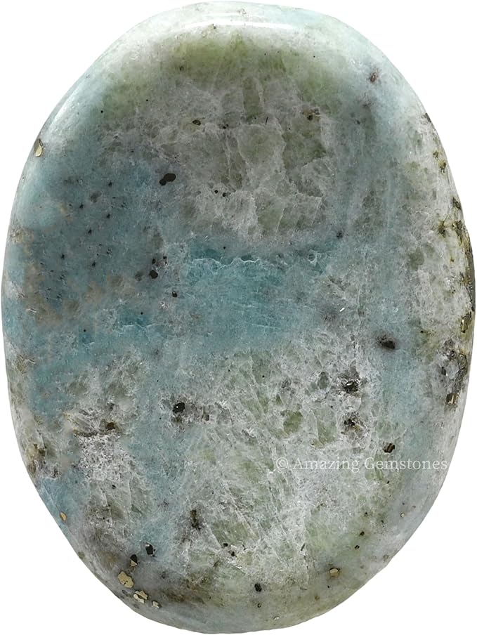 Amazing Gemstone Hackmanite Worry Stone Crystals and Healing Stones - Worry Stones for Stress Relief Gifts - Piedra Crystal Fidget for Meditation - Unique Stocking Stuffers and Birthday Gifts